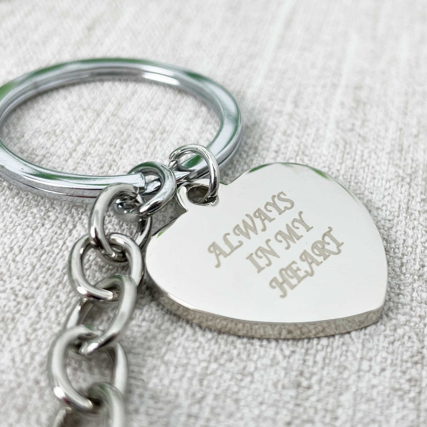 Angel Charm Memorial Keyring