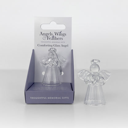 Glass Angel Hanging Decoration